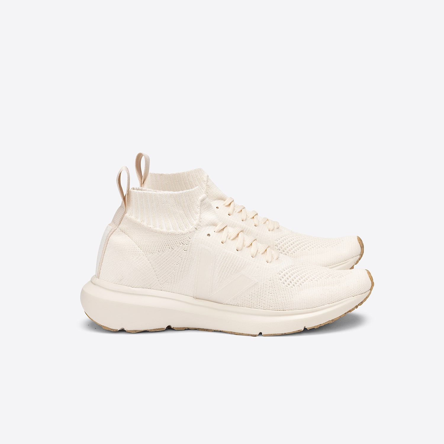 Veja x Rick Owens Collab Mid Butter Trainers