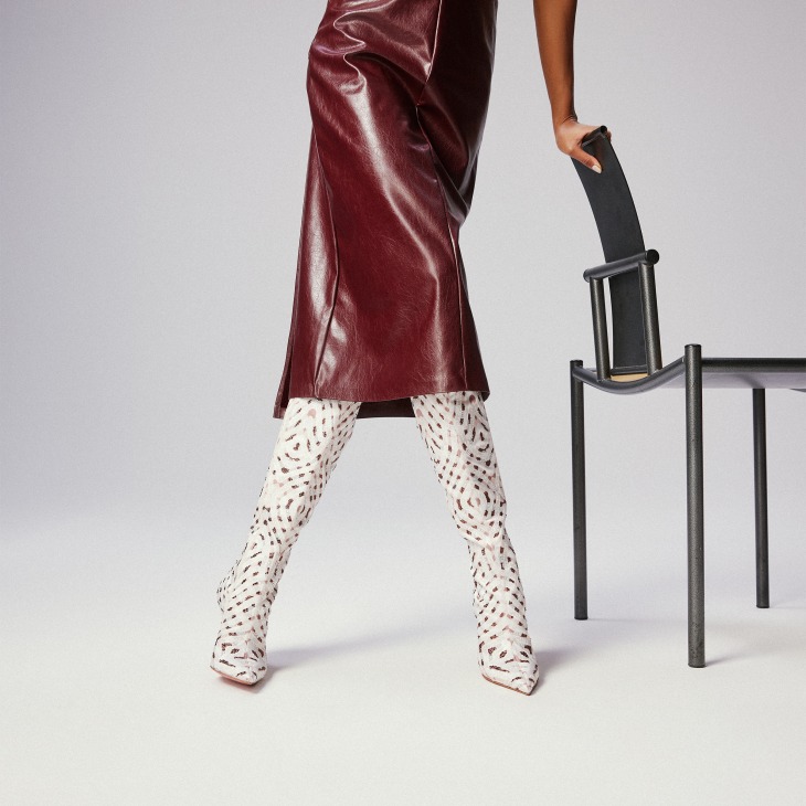 Christian Louboutin Miss Z 100 mm Boots Botta Gaagal Strass