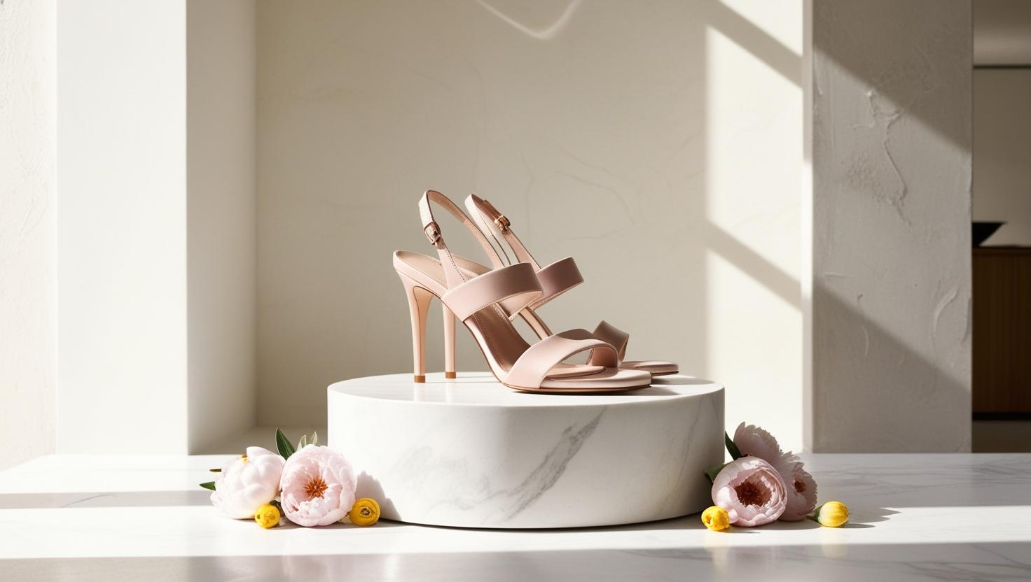 Leather Heeled Sandals High Heels