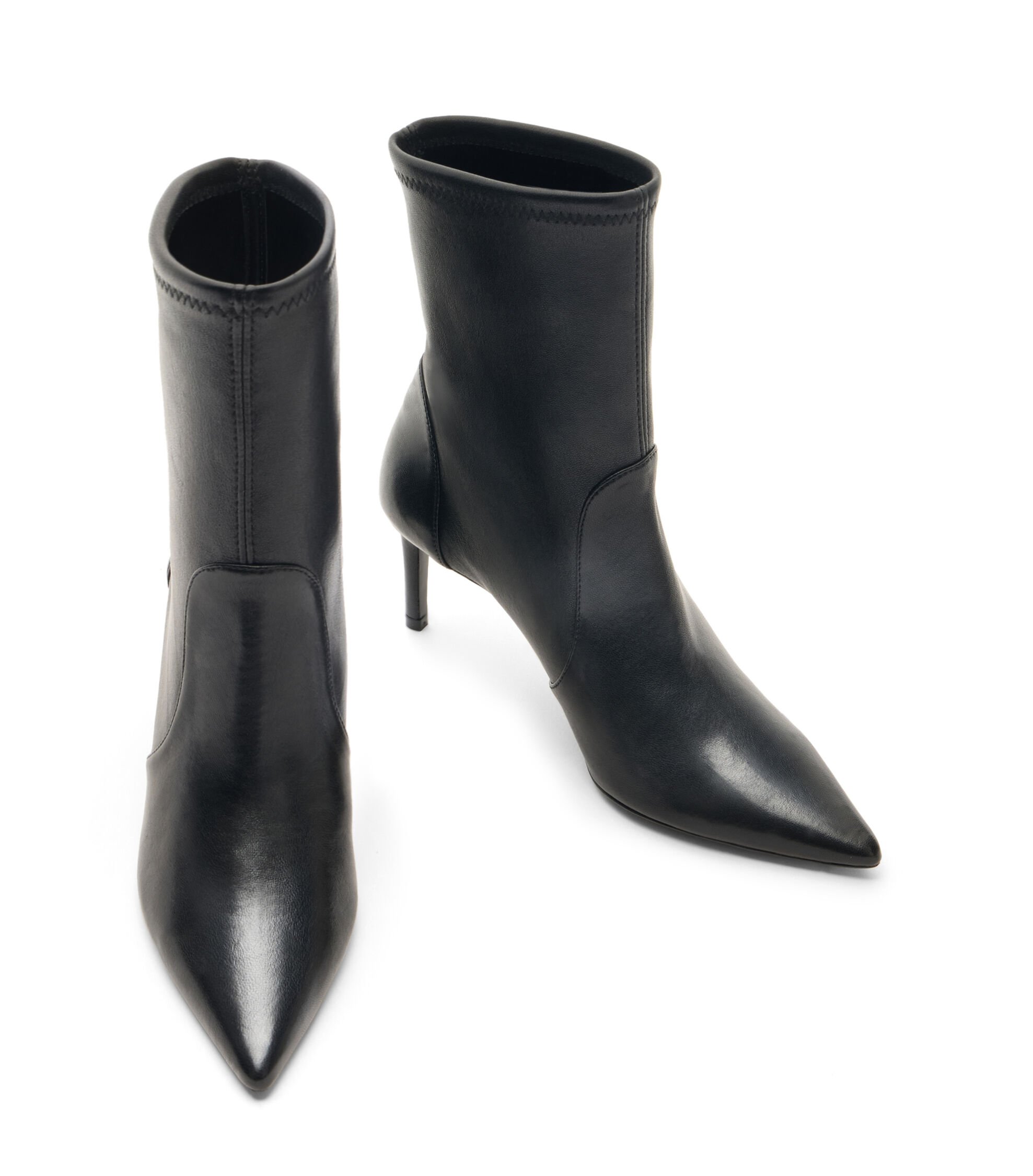 Stuart Weitzman Stuart Power 75mm Black Bootie