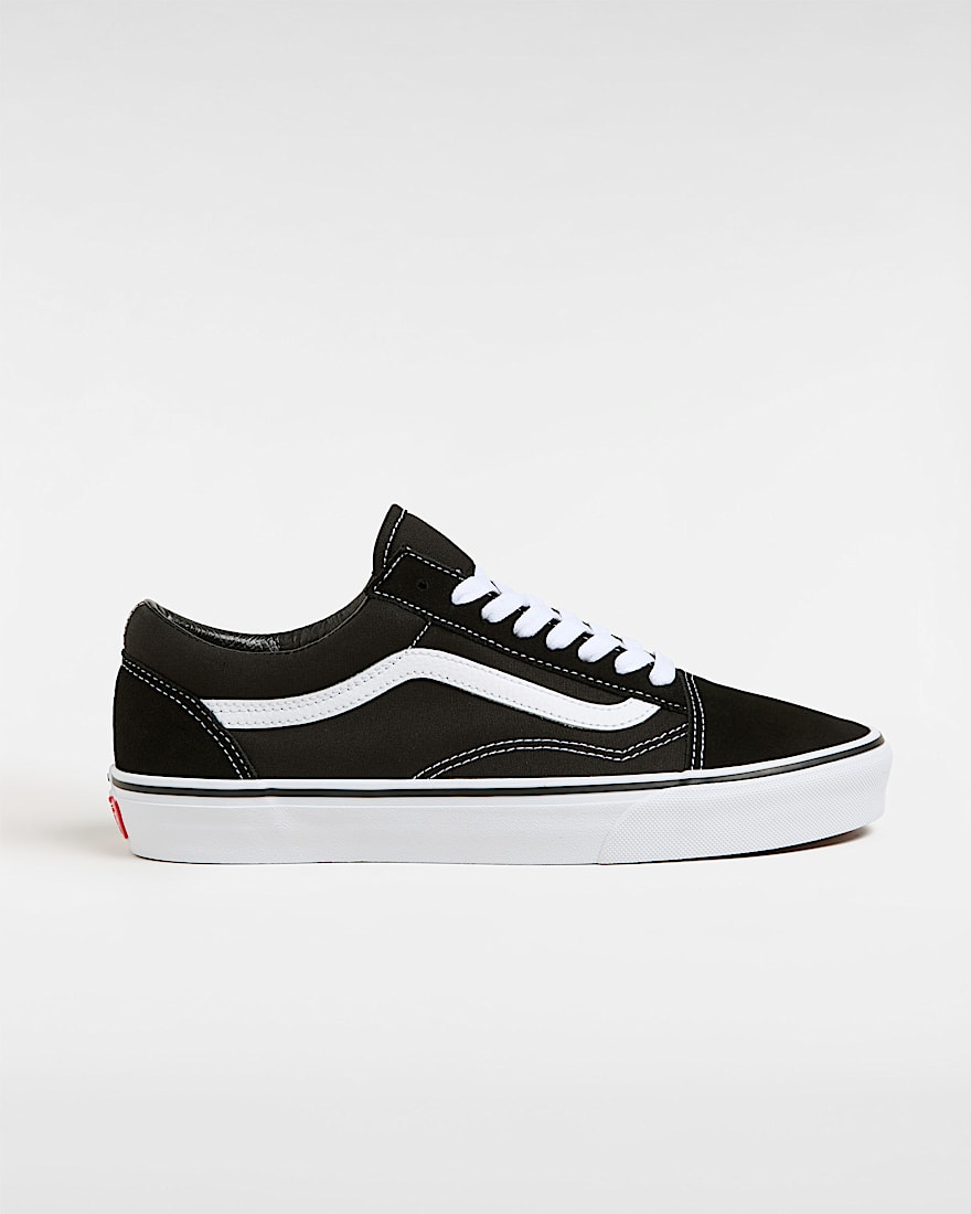 Vans Womens Old Skool Black White Shoes